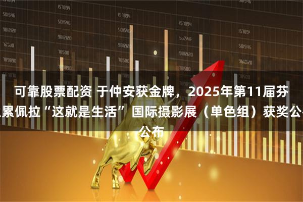 可靠股票配资 于仲安获金牌，2025年第11届芬兰累佩拉“这就是生活” 国际摄影展（单色组）获奖公布
